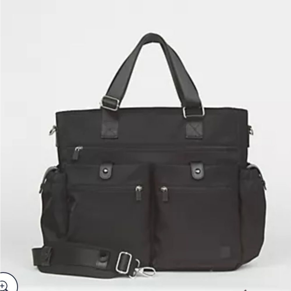 IHKWIP The Champion Multi-Pocket Large Tote with Crossbody Strap